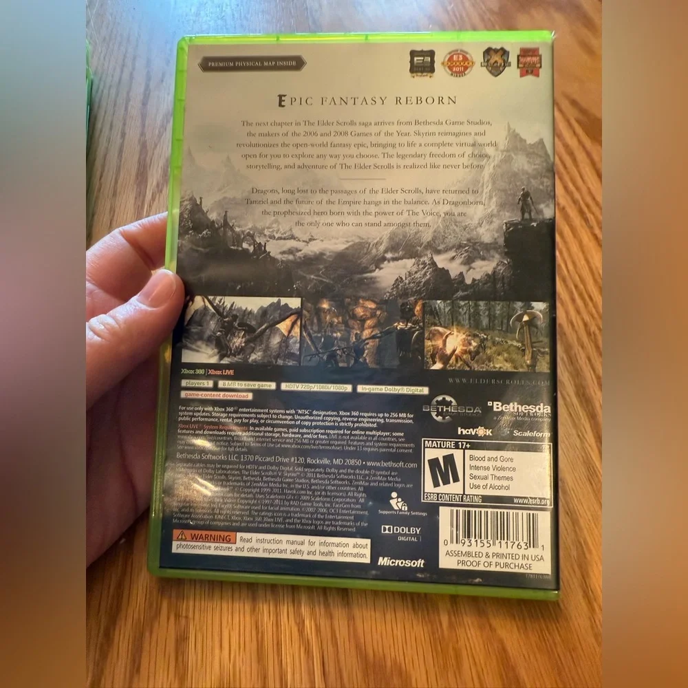 The Elder Scrolls V: Skyrim for Xbox 360